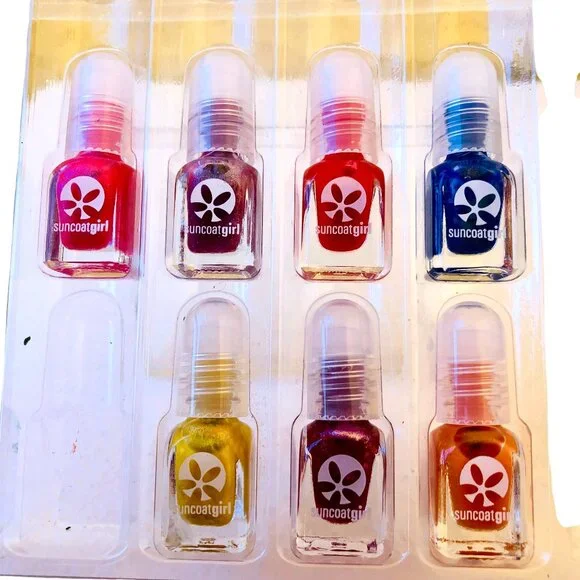 Suncoat Girl Water-Based Nail Polish 8 with File & Stickers - Picture 6 of 8